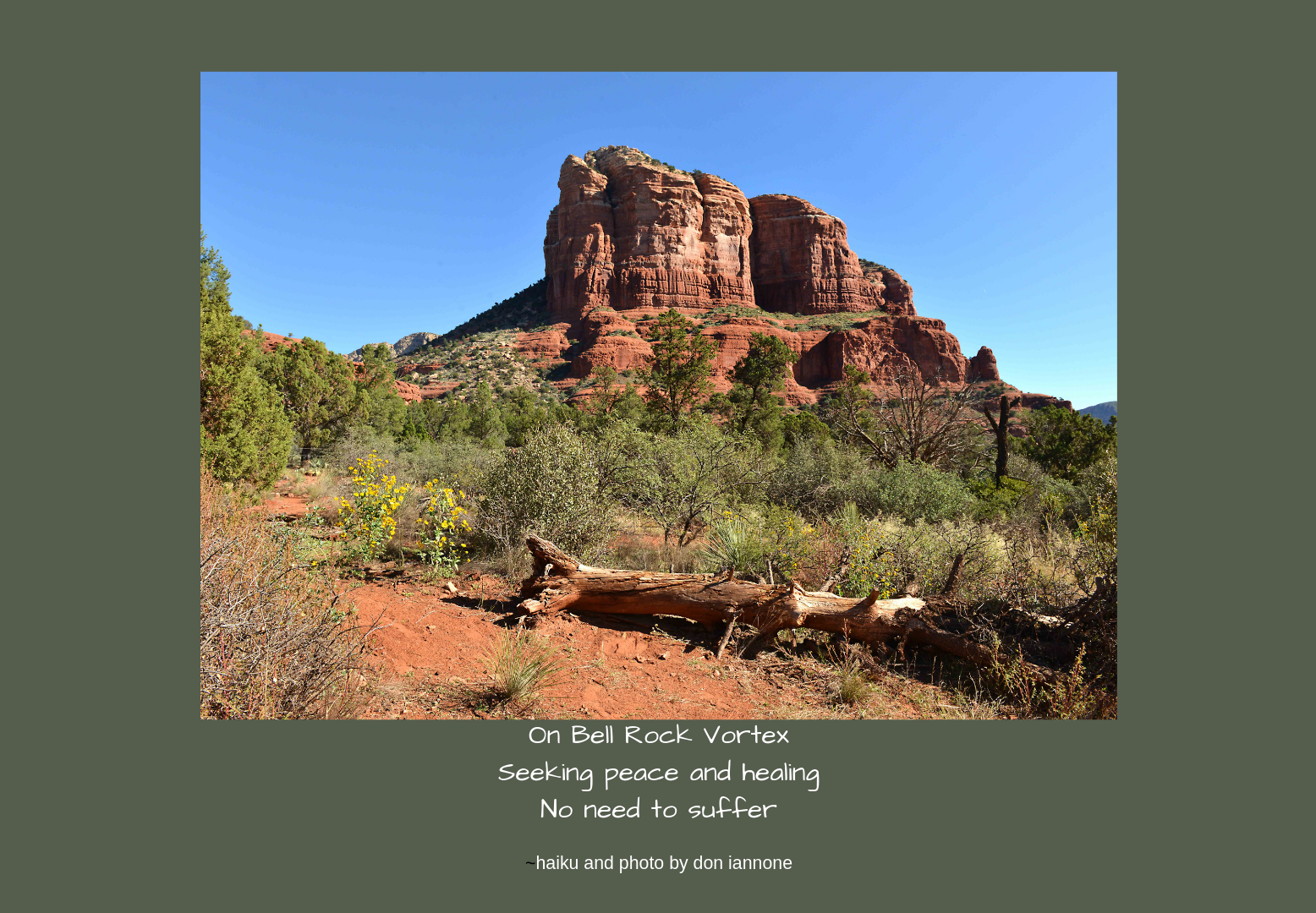 bell rock haiku